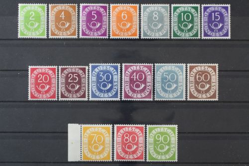 Deutschland (BRD), MiNr. 123-138, postfrisch, BPP Fotoattest
