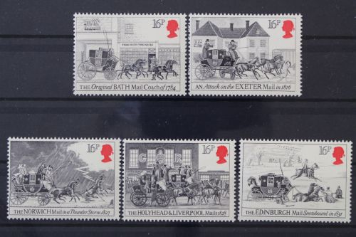 Großbritannien, MiNr. 997-1001, postfrisch