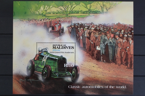 Malediven, Auto, MiNr. Block 89, postfrisch