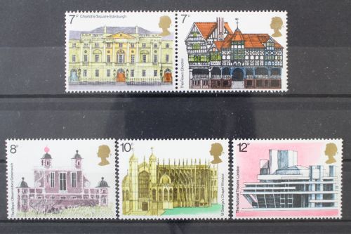 Großbritannien, MiNr. 673-677, postfrisch