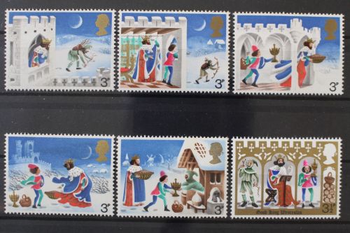 Großbritannien, MiNr. 639-644, postfrisch