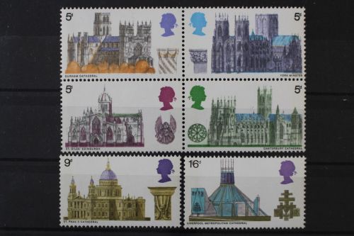 Großbritannien, MiNr. 516-521, postfrisch