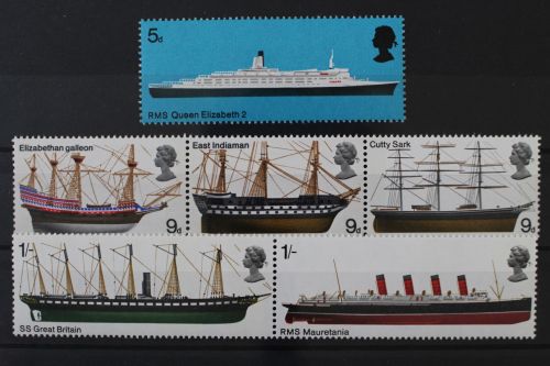 Großbritannien, MiNr. 498-503, postfrisch