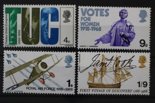 Großbritannien, MiNr. 485-488, postfrisch