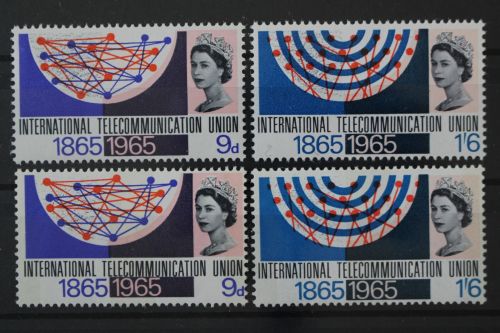 Großbritannien, MiNr. 406-407 x + y, postfrisch