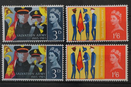 Großbritannien, MiNr. 388-389 x + y, postfrisch