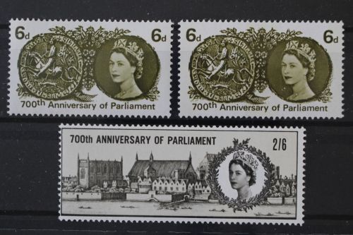 Großbritannien, MiNr. 386-387 x + 386 y, postfrisch