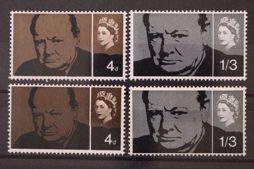 Großbritannien, MiNr. 384-385 x + y, postfrisch