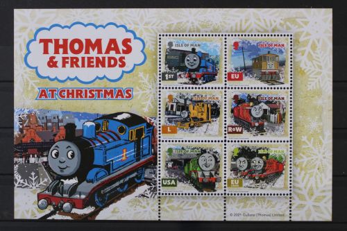 Isle of Man, Eisenbahn, MiNr. Block 125, postfrisch