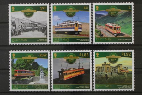 Isle of Man, Eisenbahn, MiNr. 2607-2612, postfrisch