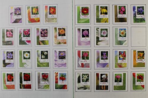 Deutschland Blumenserie, Eckränder usw.