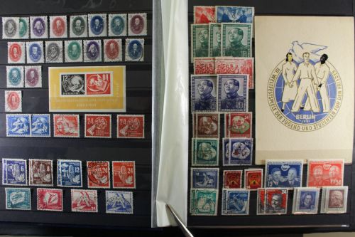 DDR 1949-1967, gute Sammlung