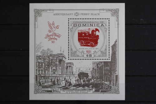 Dominica, Auto, MiNr. Block 165, postfrisch