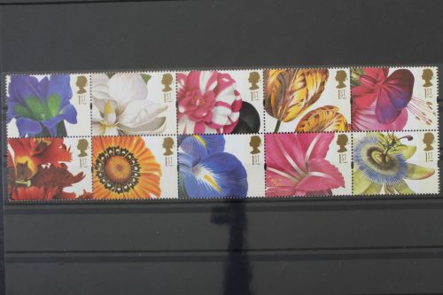 Großbritannien, Blumen, MiNr. 1667-1676 CS, postfrisch