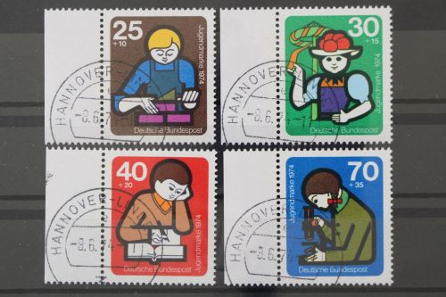 Deutschland (BRD), MiNr. 800-803, gestempelt
