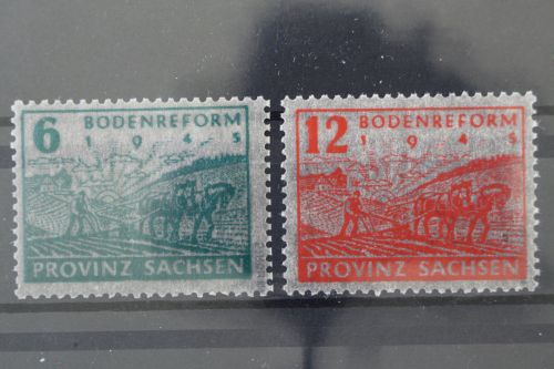 Sowjetische Zone, MiNr. 90-91 Y, postfrisch, BPP Signatur