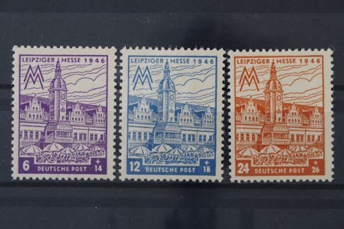 Sowjetische Zone, MiNr. 162-167 Z, postfrisch