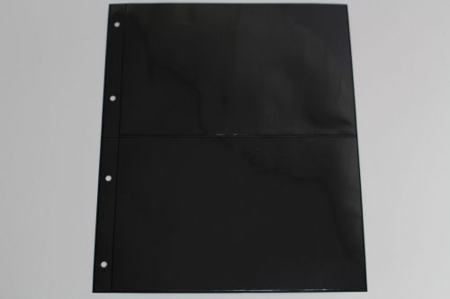 Zehnerbogen-Hüllen, 20er-Set Hüllen für Sammelalbum, 2 Taschen je Seite