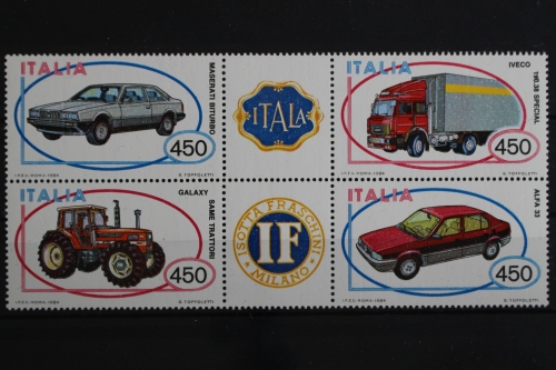 Italien, MiNr. 1872-1875 Sechserblock, postfrisch