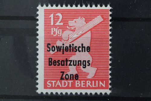 Sowjetische Zone, MiNr. 204 A u x, postfrisch, BPP Signatur