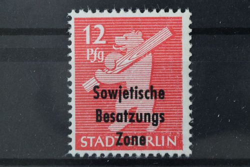 Sowjetische Zone, MiNr. 204 A u y, postfrisch, BPP Signatur