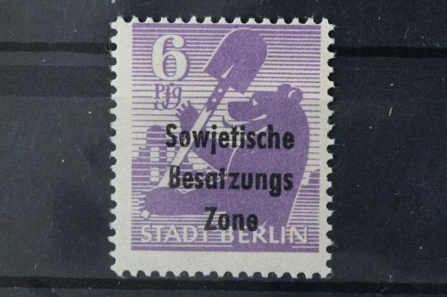 Sowjetische Zone, MiNr. 201 A wb x, postfrisch, BPP Signatur