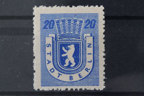 Sowjetische Zone, MiNr. 6 A wb z s, postfrisch, BPP Signatur