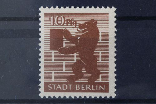 Sowjetische Zone, MiNr. 4 A wb z s, postfrisch, BPP Signatur