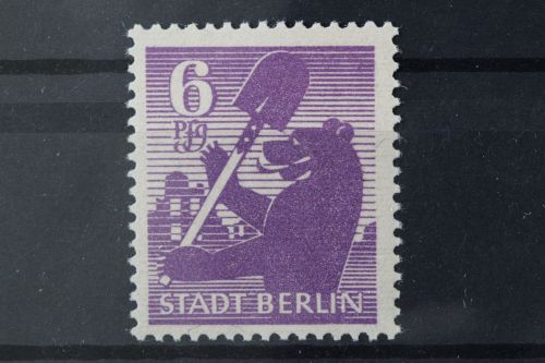 Sowjetische Zone, MiNr. 2 A wb z s, postfrisch, BPP Signatur
