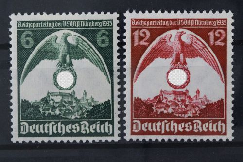 Deutsches Reich, MiNr. 586-587 X, postfrisch