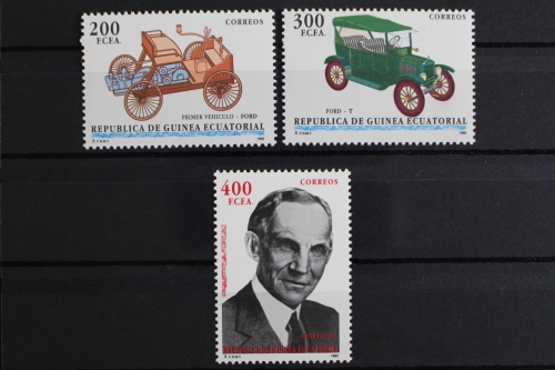 Äquatorialguinea, MiNr. 1764-1766, postfrisch