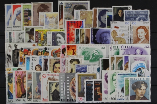 Europa Union (CEPT) Jahrgang 1996, 52 Länder, postfrisch/MNH