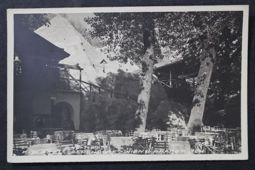 Wien Prater, Blasels Alpendorf, Fotokarte 1941