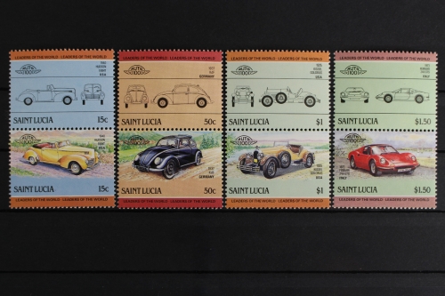 St. Lucia, MiNr. 740-747 ZD, postfrisch