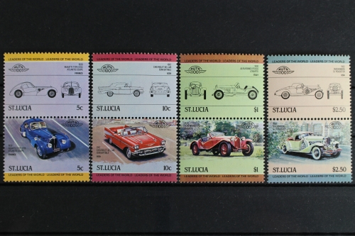 St. Lucia, MiNr. 652-659 ZD, postfrisch