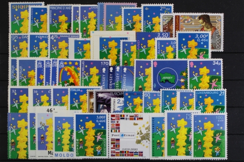 Europa Union (CEPT) Jahrgang 2000, 56 Länder, postfrisch/MNH