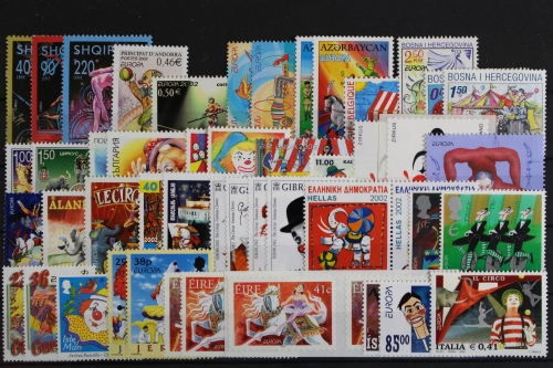 Europa Union (CEPT) Jahrgang 2002, 61 Länder, postfrisch/MNH