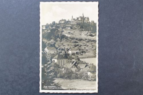 Lauenstein, Burg Lauenstein, fränk. thüringische Grenzwarte
