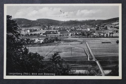 Langenberg (Thür.), Blick vom Elstersteg