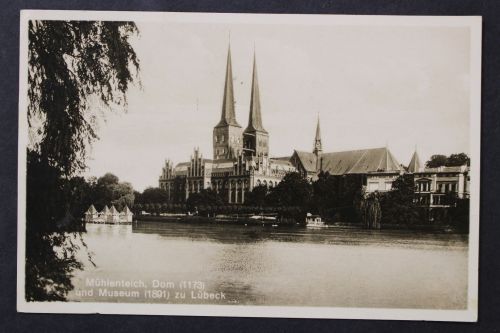 Lübeck, Mühlenteich, Dom, Museum