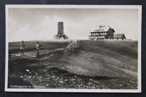Feldberg, im Schwarzwald, Feldbergturm mit Gästehaus
