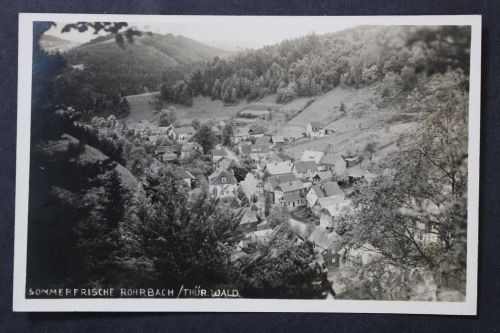 Rohrbach, Thüringer Wald, Blick auf dem Ort
