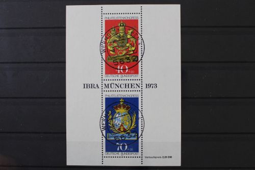 Deutschland (BRD), MiNr. Block 9 zentrisch Wermelskirchen, gestempelt