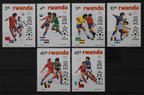 Ruanda, MiNr. 1340-1345, postfrisch