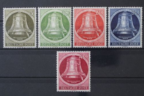 Berlin, MiNr. 82-86, postfrisch, BPP Signatur
