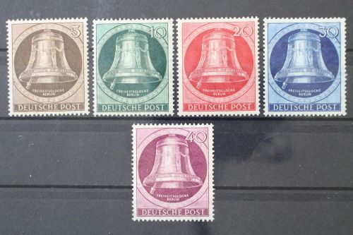 Berlin, MiNr. 75-79, postfrisch, BPP Signatur