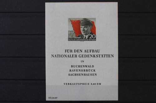DDR, MiNr. Block 14, postfrisch