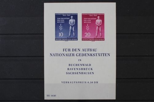 DDR, MiNr. Block 11, Falz