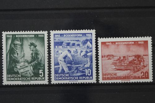 DDR, MiNr. 481-483, postfrisch