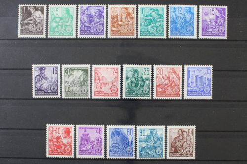 DDR, MiNr. 362-379, postfrisch